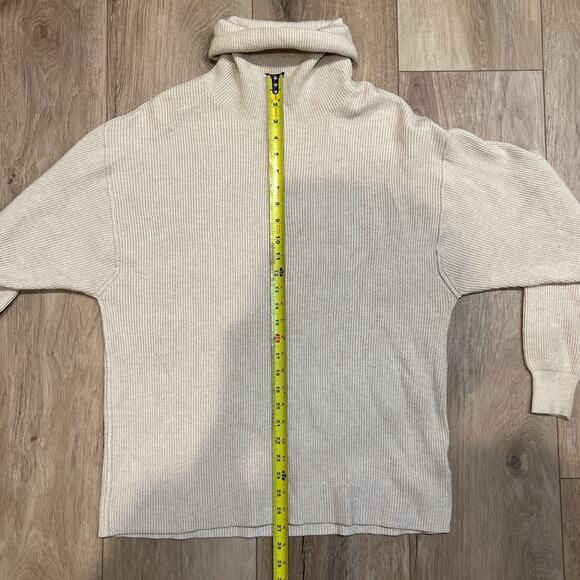 FREE PEOPLE Women's Softly Structured Tunic Size XS In Heather Oatmeal - Picture 6 of 11